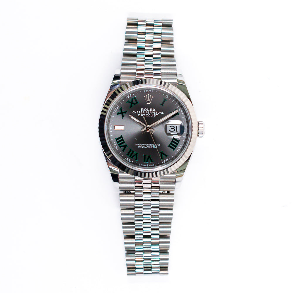 Rolex Datejust 36mm Wimbledon Dial 126234 (2025)