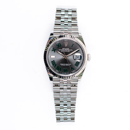 Rolex Datejust 36mm Wimbledon Dial 126234 (2025)