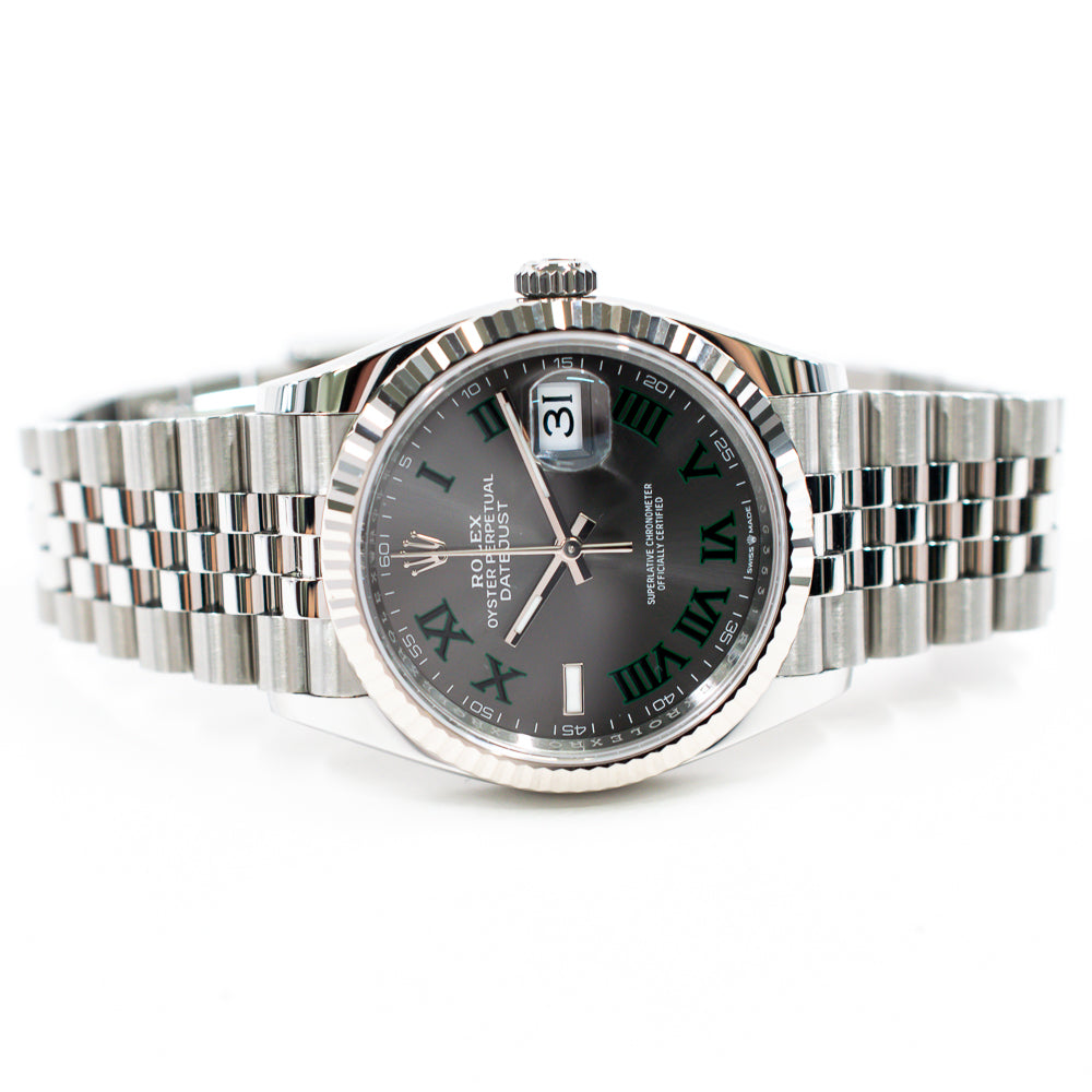 Rolex Datejust 36mm Wimbledon Dial 126234 (2025)