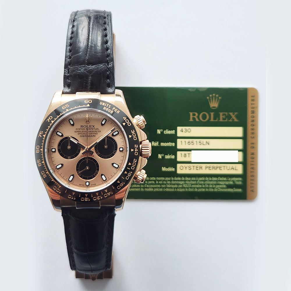Rolex Daytona Pink Dial 116515LN (2013)