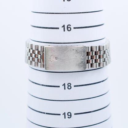 Rolex Datejust 36mm Silver Diamond Dial 16234 (1996)