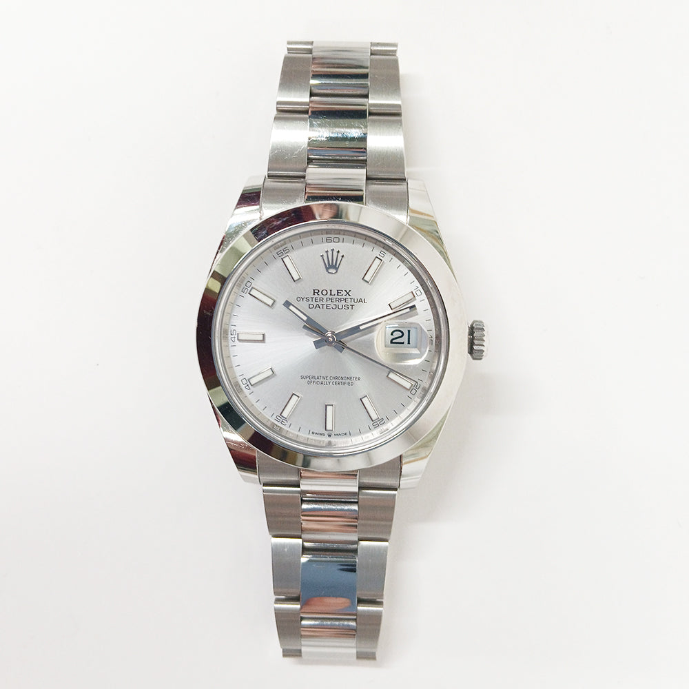Rolex Datejust 41mm Silver Dial 126300 (2024)