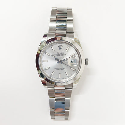 Rolex Datejust 41mm Silver Dial 126300 (2024)
