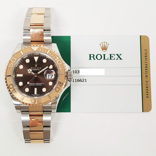 Rolex Yacht-Master 40mm Chocolate Dial 116621