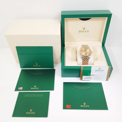 Rolex Datejust 36mm Champagne Dial 126233 (2019)