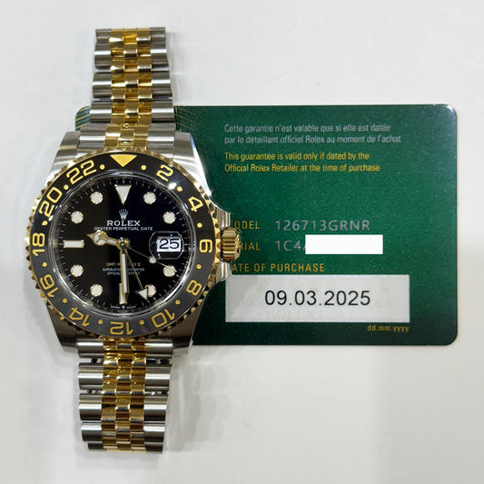 Rolex GMT-Master II Black Dial 126713GRNR (2025)