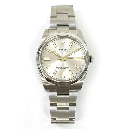 Rolex Oyster Perpetual 41mm Silver Dial 124300