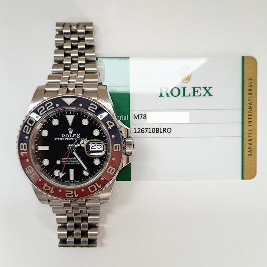 Rolex GMT-Master II "Pepsi" Dial 126710BLRO (2019)