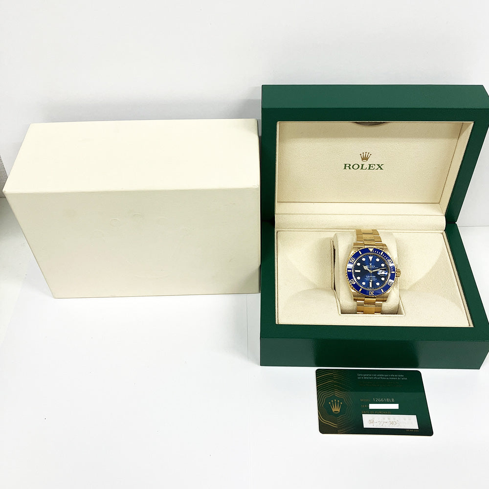 Rolex Submariner Date 41mm Blue Dial 126618LB