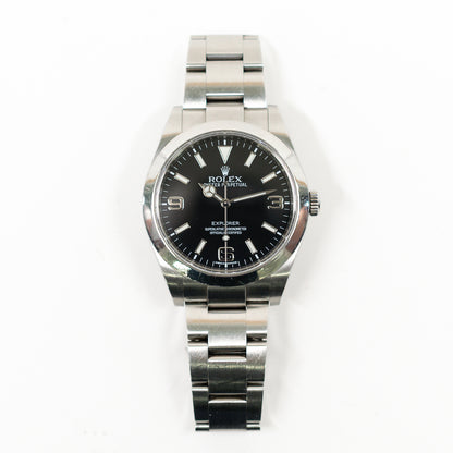 Rolex Explorer 39mm Black Dial 214270 (2014)