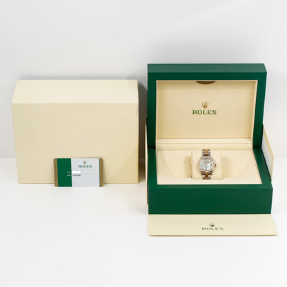 Rolex Datejust 28mm White Mop Diamond Dial 279381RBR (2018)