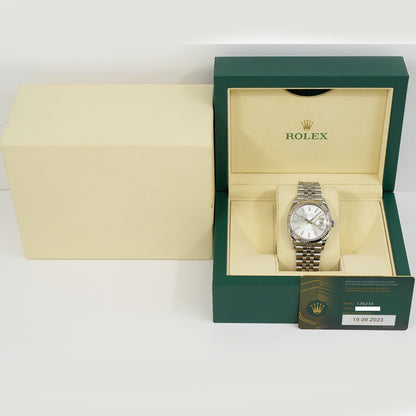 Rolex Datejust 36mm Silver Jubilee Dial 126234 (2023)