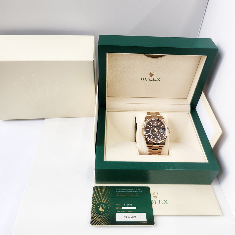 Rolex Sky-Dweller 42mm Chocolate Dial 336935 (2024)
