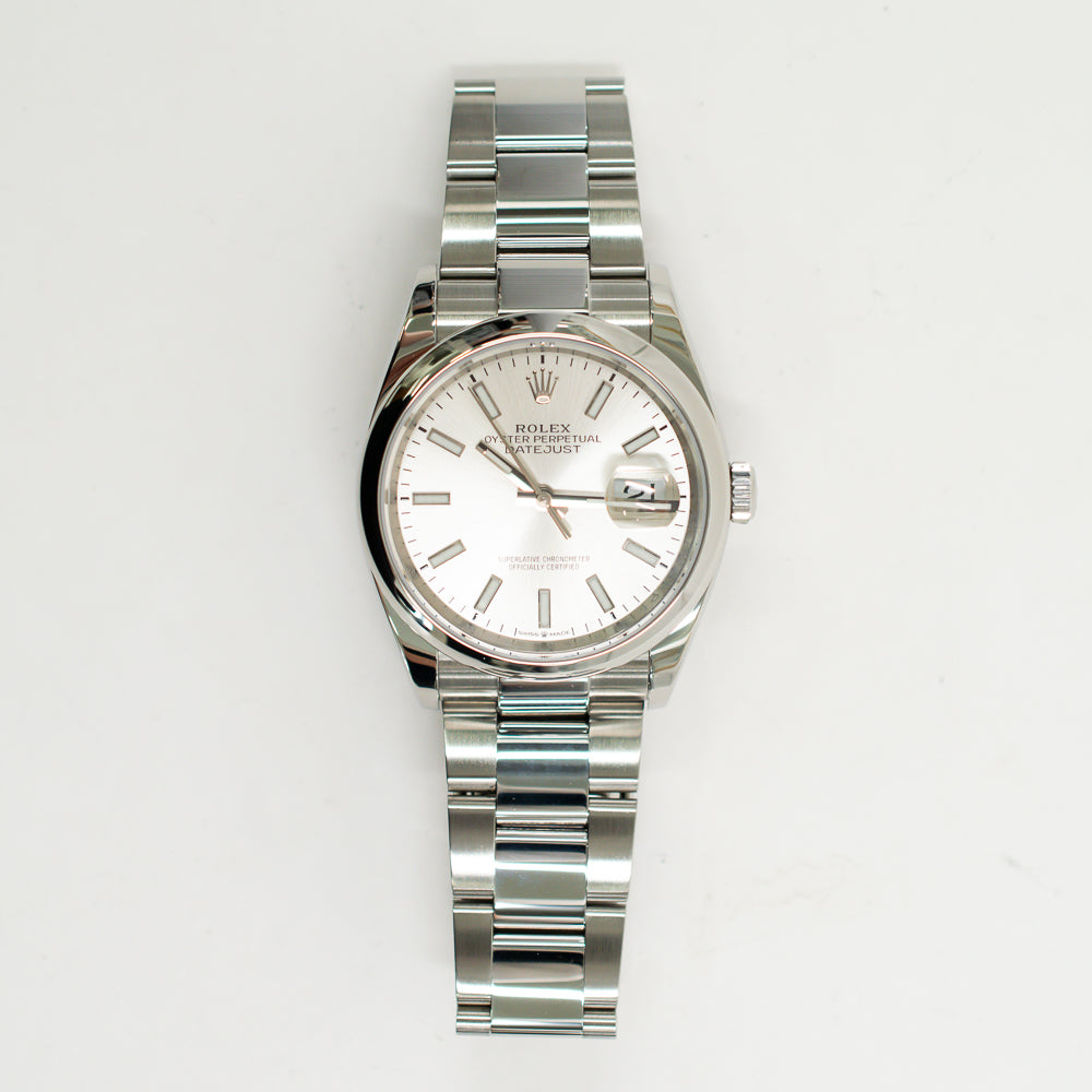 Rolex Datejust 36mm  Silver Dial 126200 (2020)