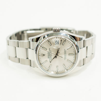 Rolex Datejust 36mm  Silver Dial 126200 (2020)