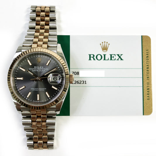 Rolex Datejust 36mm Slate Dial 126231 (2019)