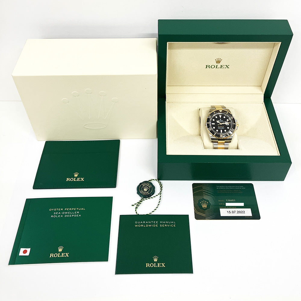 Rolex Sea-Dweller Black Dial 126603