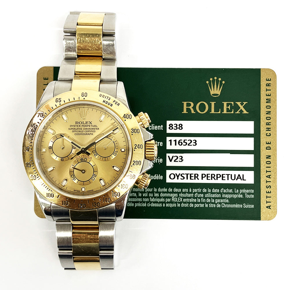 Rolex Daytona Champagne Dial 116523