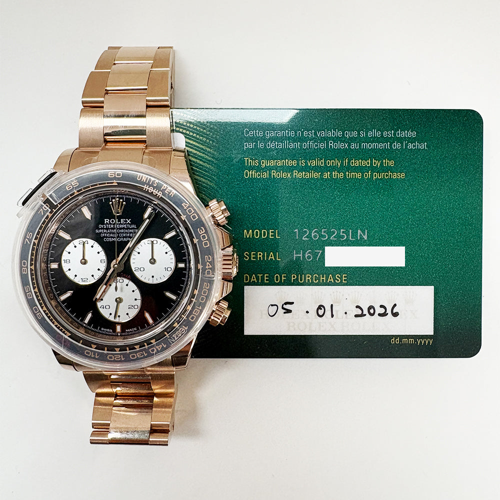 Rolex Daytona Black Dial 126525LN (2026)