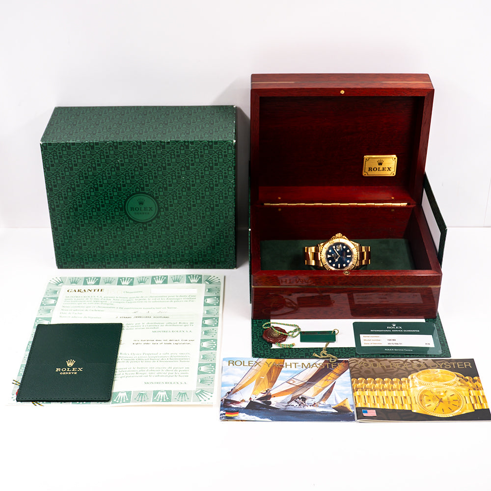 Rolex Yacht-Master 40mm Blue Dial 16628 (2000)