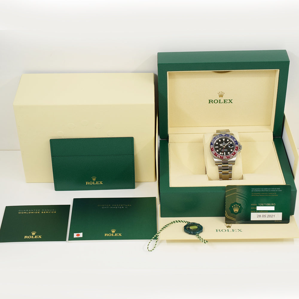 Rolex GMT-Master II "Pepsi" Dial 126710BLRO (2021)