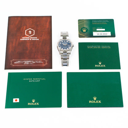 Rolex Datejust 36mm Blue Diamond Dial 126234G (2022)