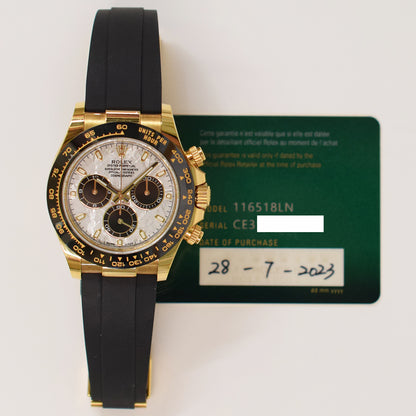 Rolex Daytona Meteorite Dial 116518LN (2023)