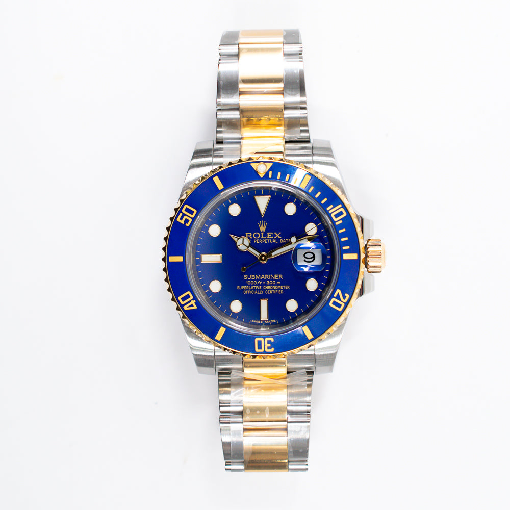 Rolex Submariner Date 40mm Blue Dial 116613LB (2010)