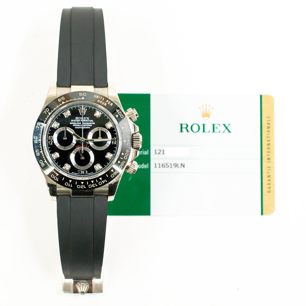 Rolex Daytona Black Diamond Dial 116519LN (2019)