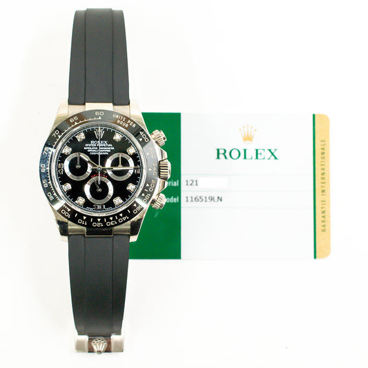 Rolex Daytona Black Diamond Dial 116519LN (2019)