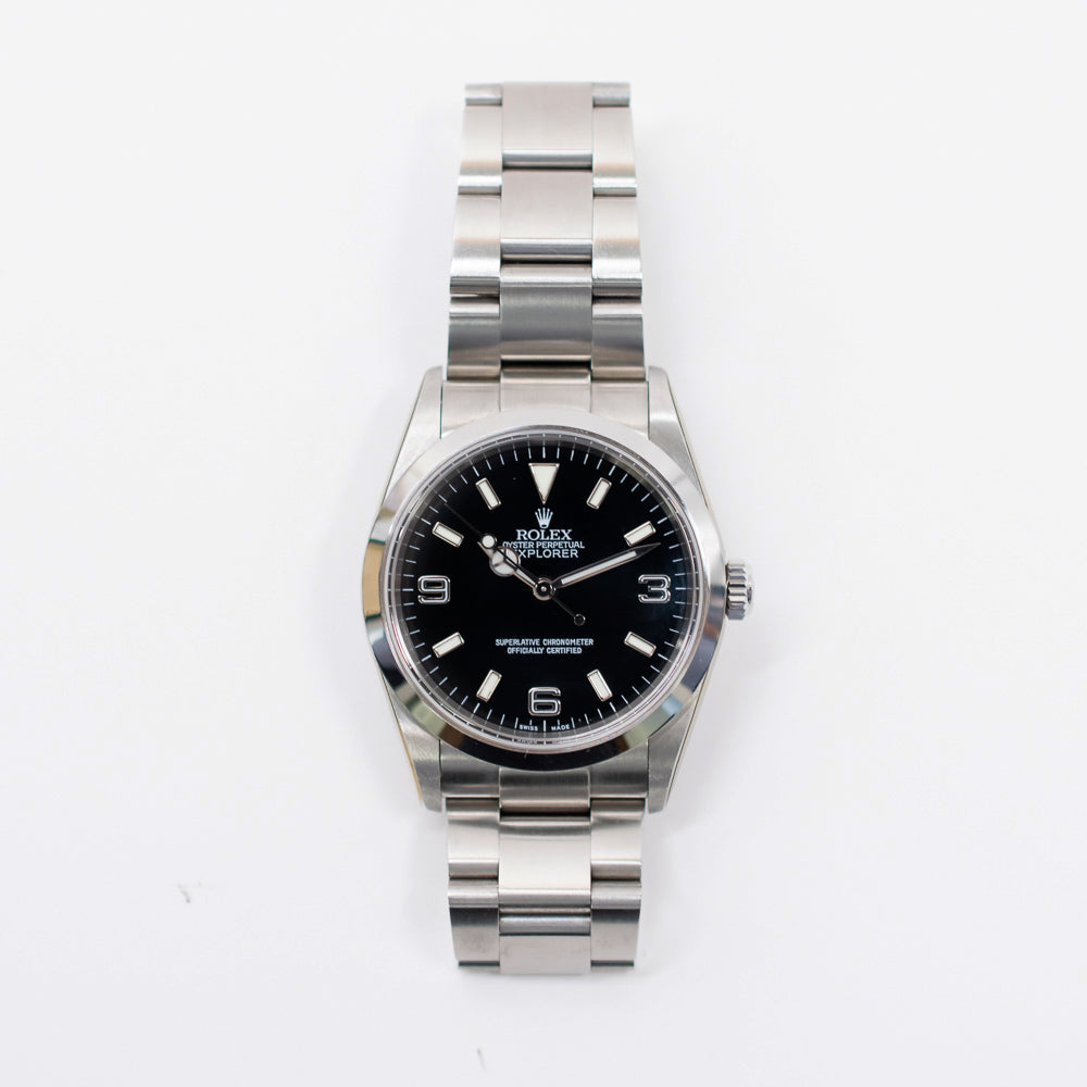 Rolex Explorer 36mm Black Dial 114270 (2004)