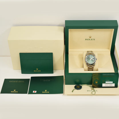Rolex Datejust 41mm Green Dial 126300 (2025)