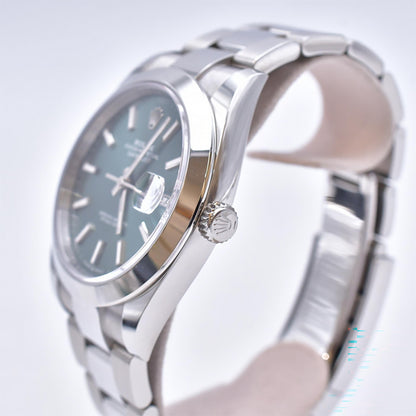 Rolex Datejust 41mm Green Dial 126300 (2025)