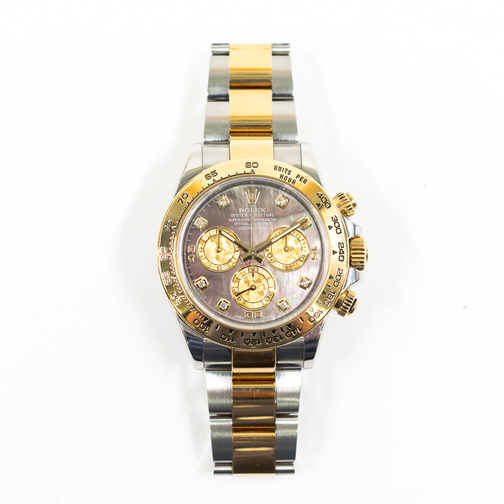 Rolex Daytona Black Mop Diamond Dial 116503 (2017)