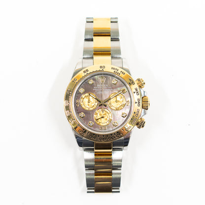 Rolex Daytona Black Mop Diamond Dial 116503 (2017)