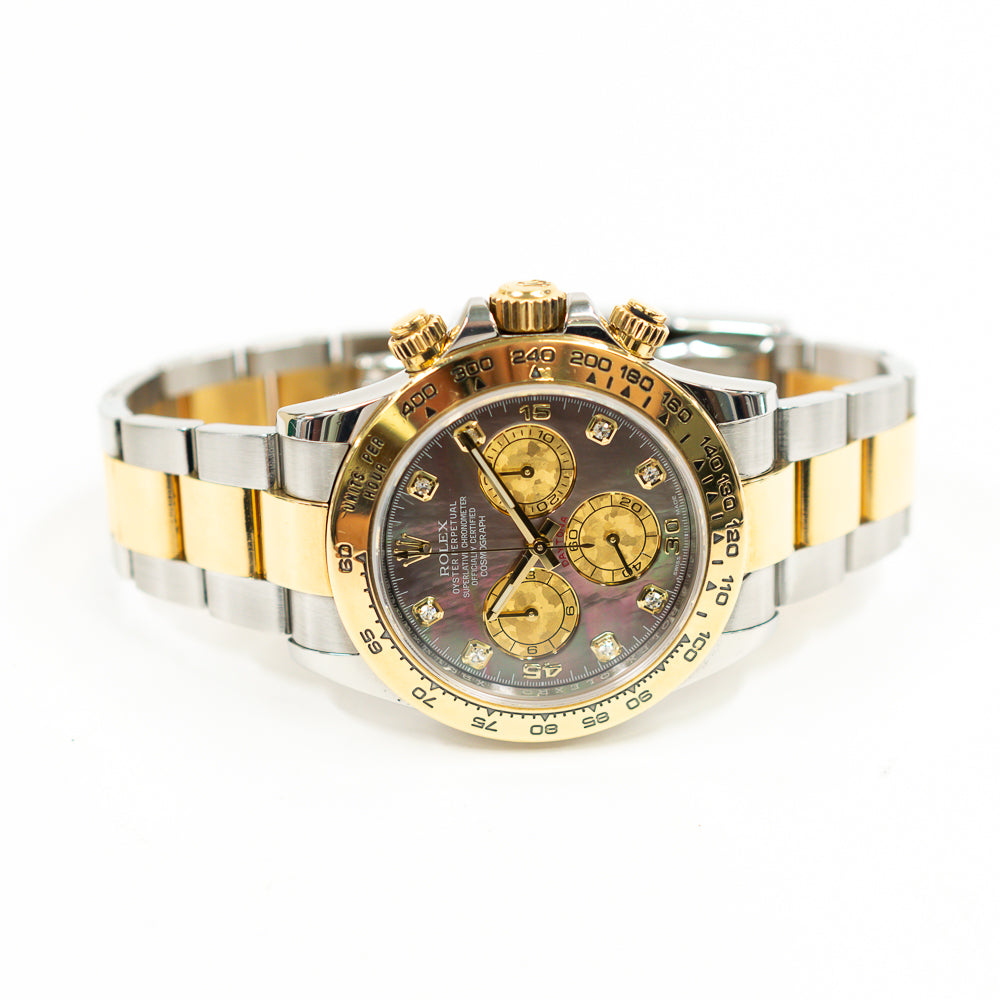 Rolex Daytona Black Mop Diamond Dial 116503 (2017)