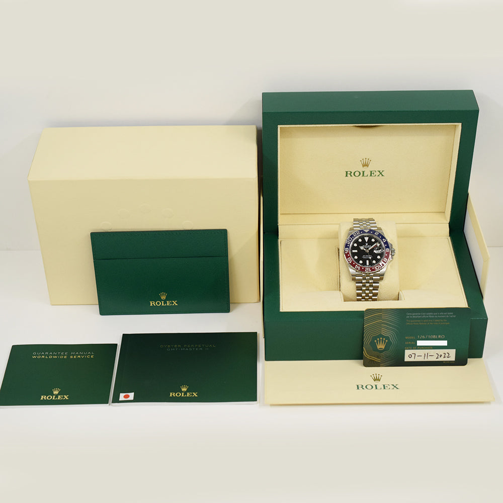 Rolex GMT-Master II "Pepsi" Dial 126710BLRO (2022)