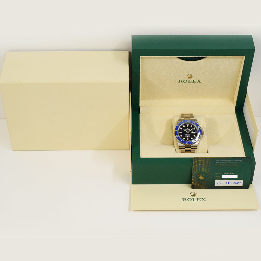 Rolex Submariner Date 41mm Black Dial 126619LB (2025)