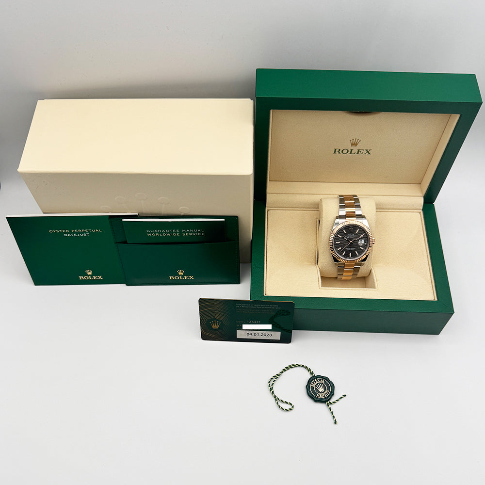 Rolex Datejust 41mm Slate Fluted Dial 126331 (2023)