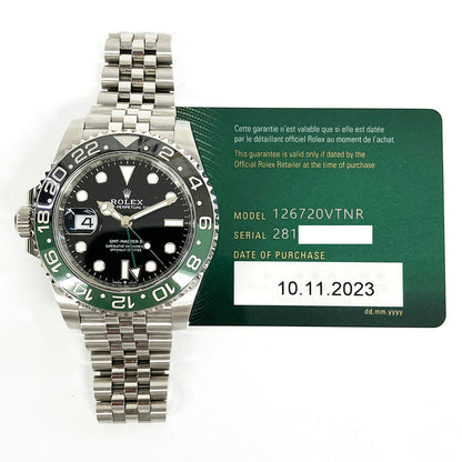 Rolex GMT-Master II Sprite 126720VTNR