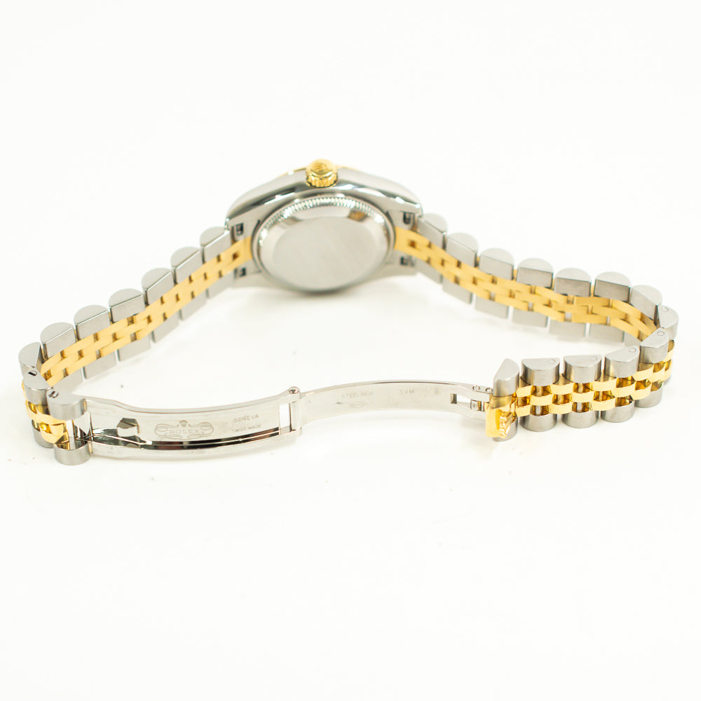 Rolex Datejust 26mm White Mop Emeralds Dial 179173NGE (2020)