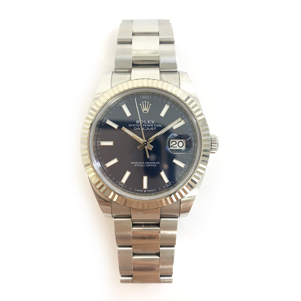 Rolex Datejust 41mm Blue Dial Oyser 126334