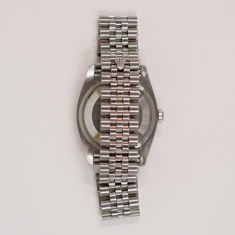 Rolex Datejust 36mm Black Roman Dial 116234 (2007)