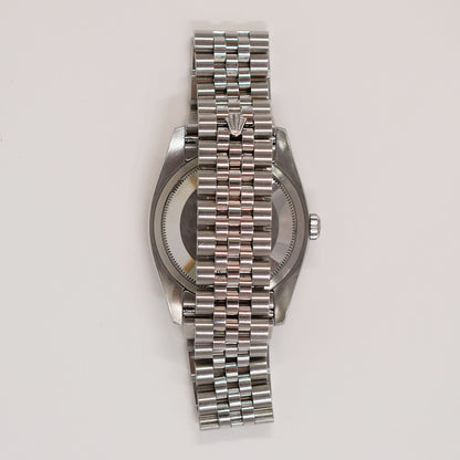 Rolex Datejust 36mm Black Roman Dial 116234 (2007)