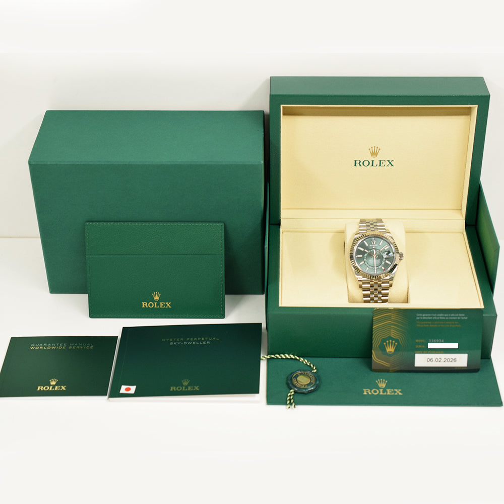Rolex Sky-Dweller Green Dial 336934 (2026)