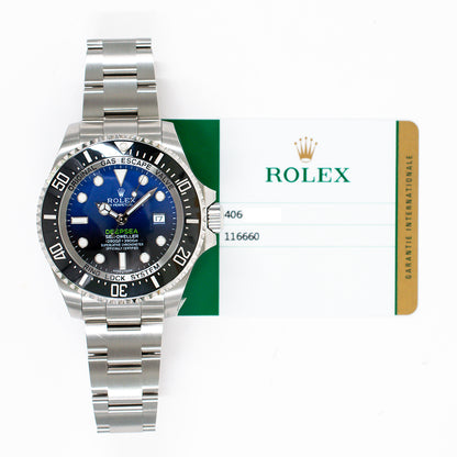 Rolex Deep Sea 44mm Blue Dial 116660 (2017)