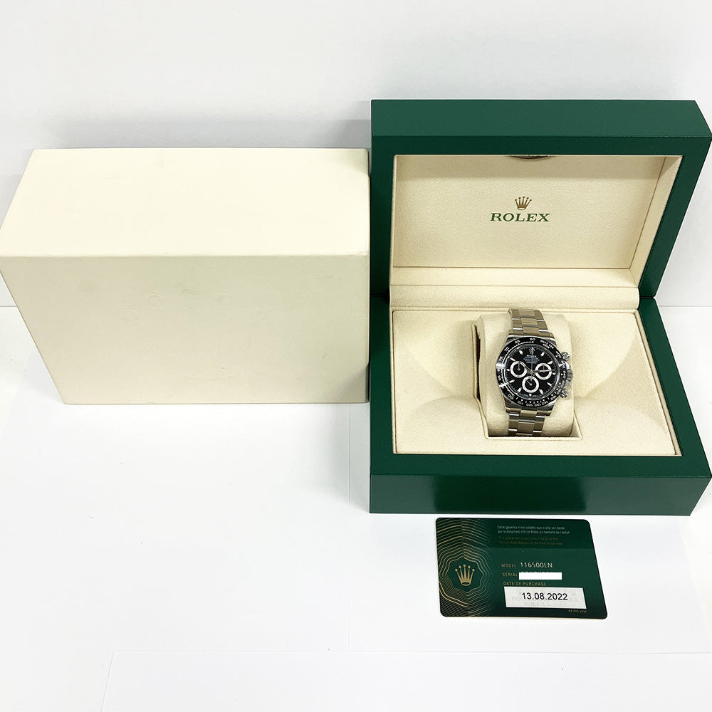 Rolex Daytona Ceramic Bezel Black Dial 116500LN