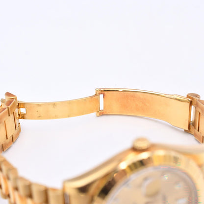 Rolex Day-Date II Champagne Diamond Dial 218238A