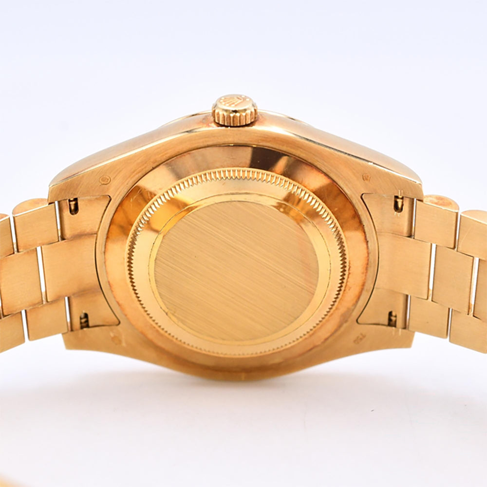 Rolex Day-Date II Champagne Diamond Dial 218238A
