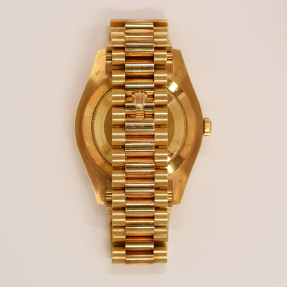 Rolex Day-Date II Champagne Diamond Dial 218238A